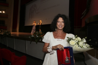 La distributrice Adriana Chiesa Di Palma